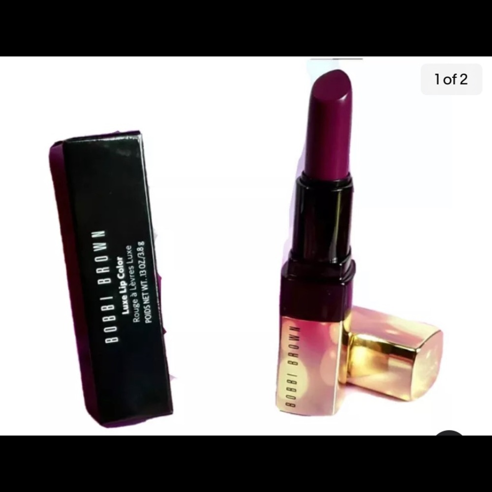 BOBBI BROWN women's Luxe Lip Color BROCADE #15 Lipstick New with box